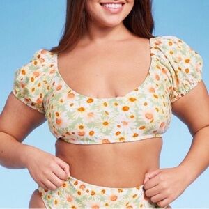 Wild Fable Daisy Swim Suit Top